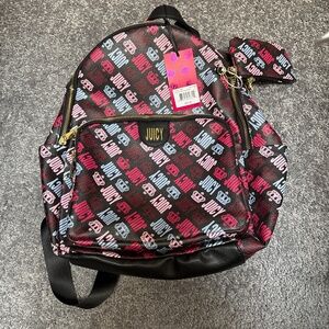 NWT Juicy Couture JC Royal Sport Backpack multilogo